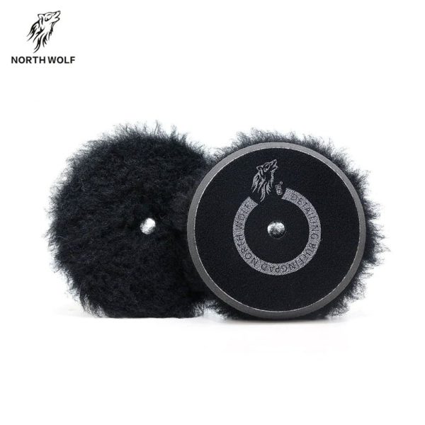 Northwolf 5 Inch Black Wool Buffing Pad