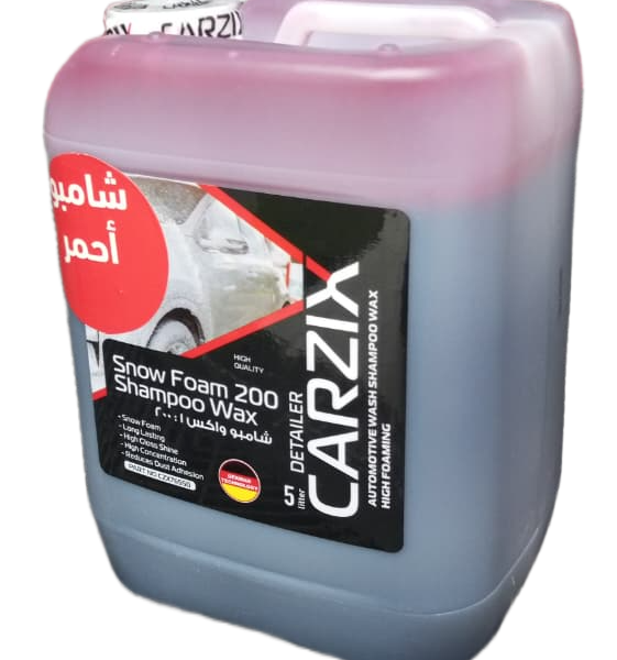 فوم الوان 5 لتر Carzix (احمر)